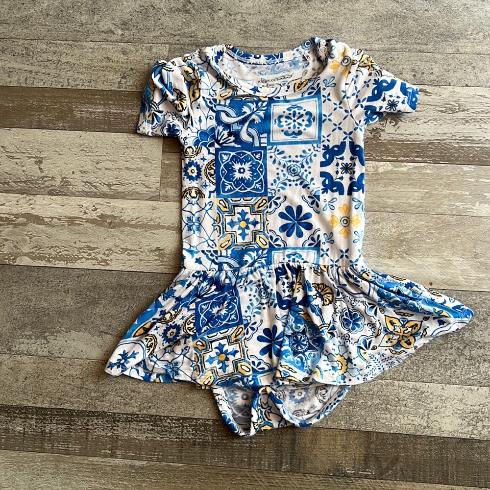 Paola bamboo twirl dress